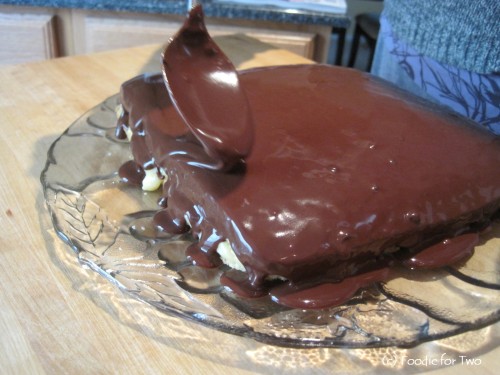 Boston Cream Pie_Icing_Foodie for Two