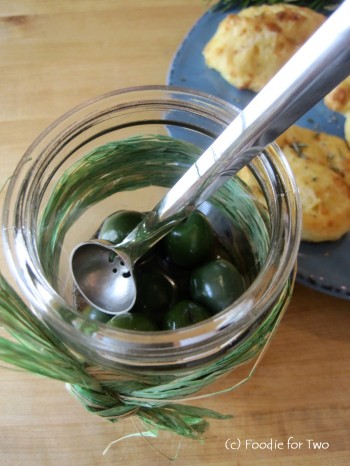 Olive Jar & Olive Spoon_Foodie for Two