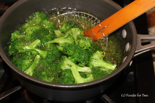 Par Boiled Broccoli Spears_Foodie for Two